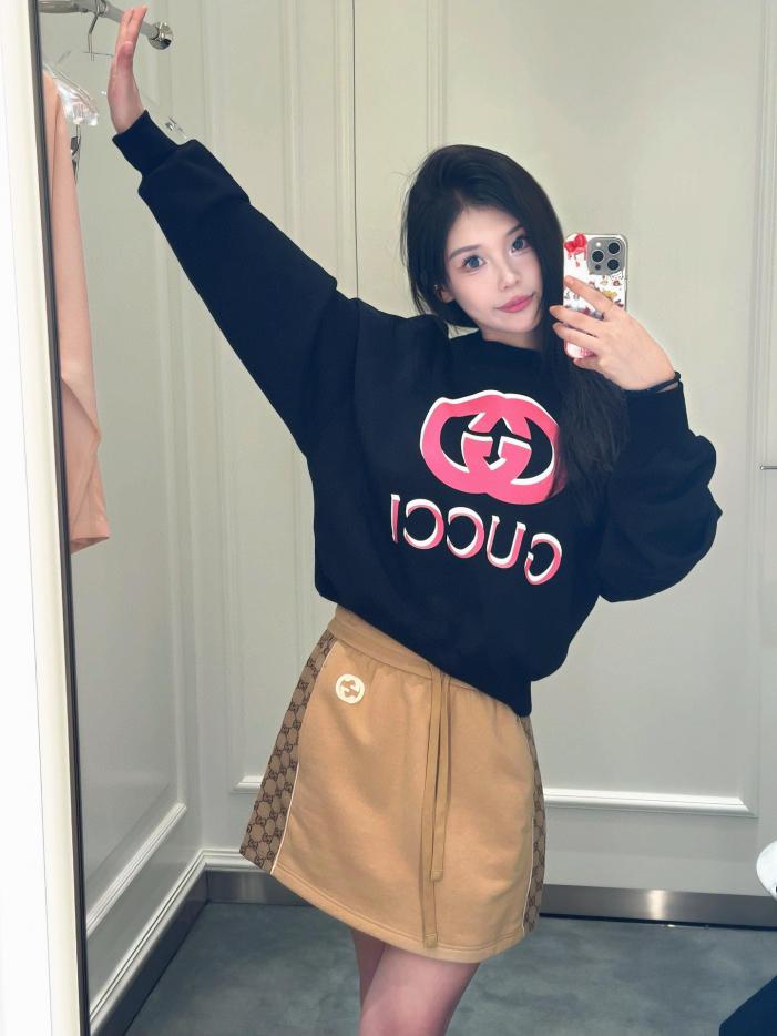designer,replica,clothing,fake,1:1,lv,luxury,high quality Guc new double G logo print crew neck sweatshirt designer,replica,clothing,fake,1:1,lv,luxury,high quality Guc new double G logo print crew neck sweatshirt