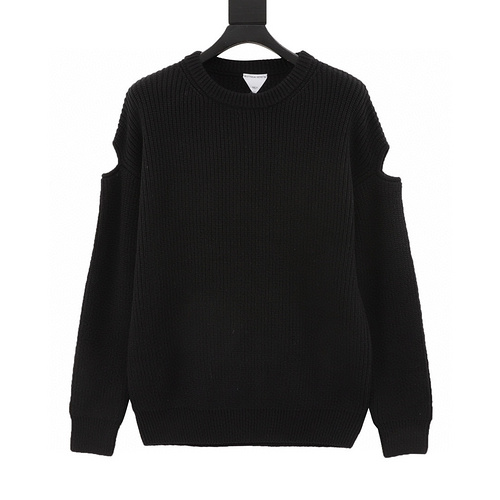 designer,replica,clothing,fake,1:1,lv,luxury,high quality BV 23FW crew neck sweater with hollow shoulders (DE58)