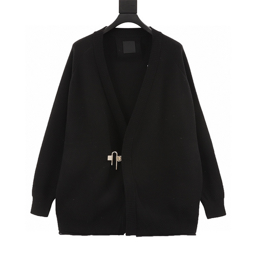 designer,replica,clothing,fake,1:1,lv,luxury,high quality Givenchy buttoned sweater cardigan (2F21)