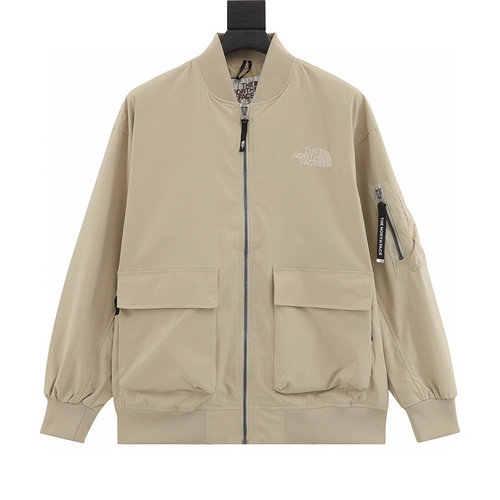 designer,replica,clothing,fake,1:1,lv,luxury,high quality THE North Face TNF North Face solid color zipper functional outdoor jacket (61A3)