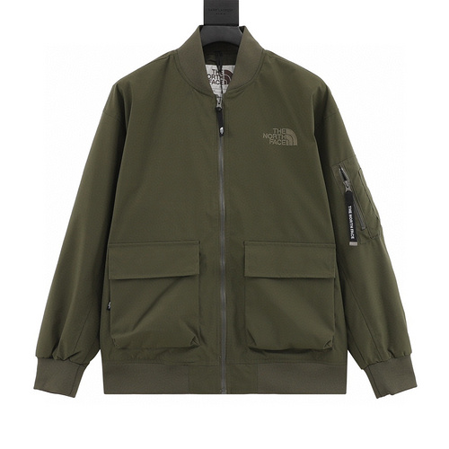 designer,replica,clothing,fake,1:1,lv,luxury,high quality THE North Face TNF North Face solid color zipper functional outdoor jacket (80E5)