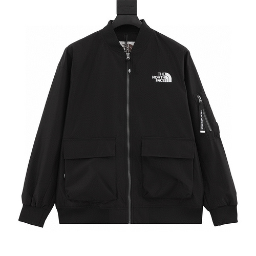 designer,replica,clothing,fake,1:1,lv,luxury,high quality THE North Face TNF North Face solid color zipper functional outdoor jacket (DB0B)