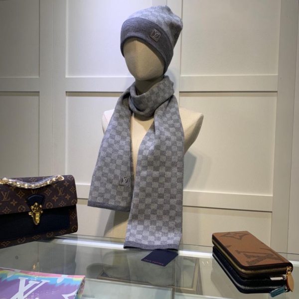 designer,replica,clothing,fake,1:1,lv,luxury,high quality Louis Vuitton new wool cashmere suit series hats and scarves for men and women