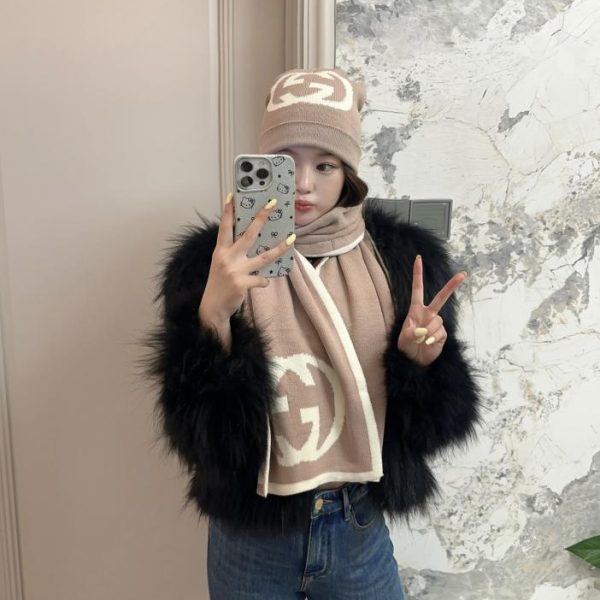 designer,replica,clothing,fake,1:1,lv,luxury,high quality GUCCI new wool cashmere suit series hats and scarves for men and women