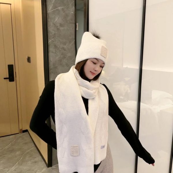 designer,replica,clothing,fake,1:1,lv,luxury,high quality Loewe new classic suit hat scarf