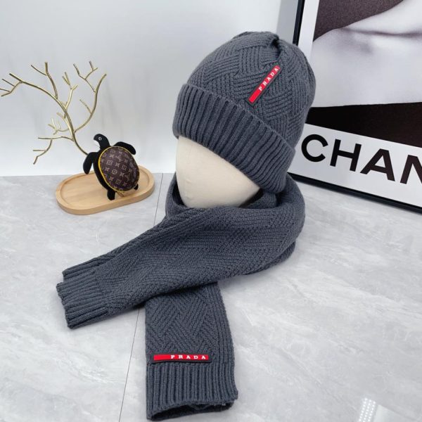 designer,replica,clothing,fake,1:1,lv,luxury,high quality Prada new classic suit hat scarf
