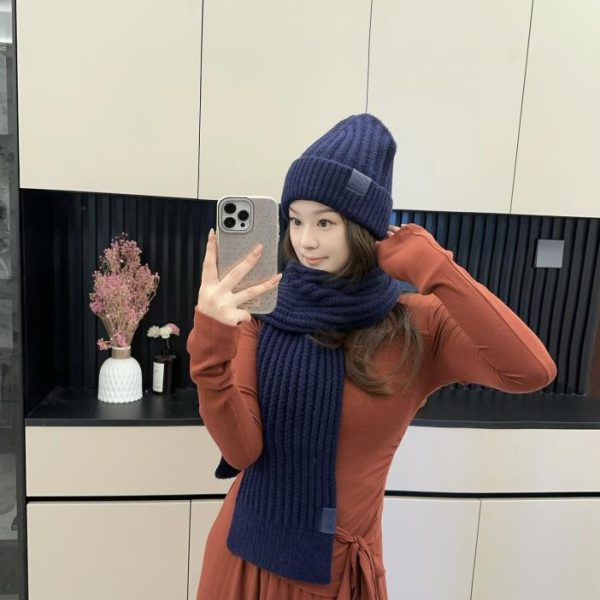 designer,replica,clothing,fake,1:1,lv,luxury,high quality Loewe new classic suit hat scarf