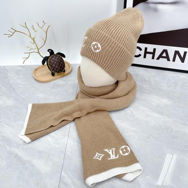 designer,replica,clothing,fake,1:1,lv,luxury,high quality Louis Vuitton new wool cashmere suit series hats and scarves for men and women