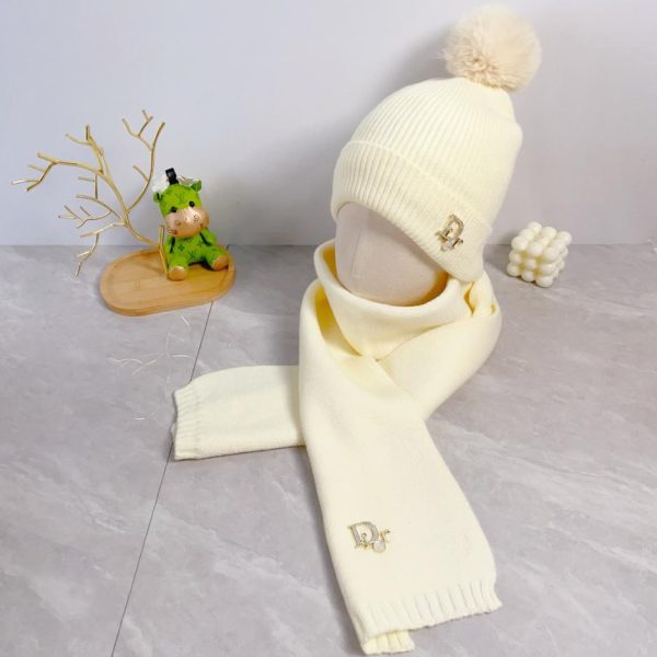 designer,replica,clothing,fake,1:1,lv,luxury,high quality Dior wool two-piece hat