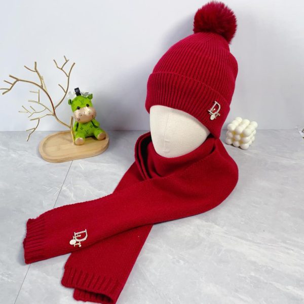 designer,replica,clothing,fake,1:1,lv,luxury,high quality Dior wool two-piece hat