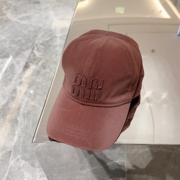 designer,replica,clothing,fake,1:1,lv,luxury,high quality MiuMiu new denim baseball cap