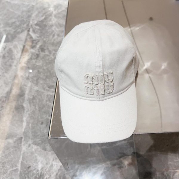 designer,replica,clothing,fake,1:1,lv,luxury,high quality MiuMiu new denim baseball cap