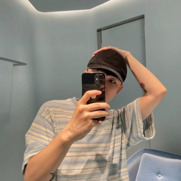 designer,replica,clothing,fake,1:1,lv,luxury,high quality MiuMiu new denim baseball cap