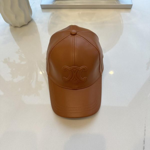 designer,replica,clothing,fake,1:1,lv,luxury,high quality CHANEL new autumn and winter leather baseball cap