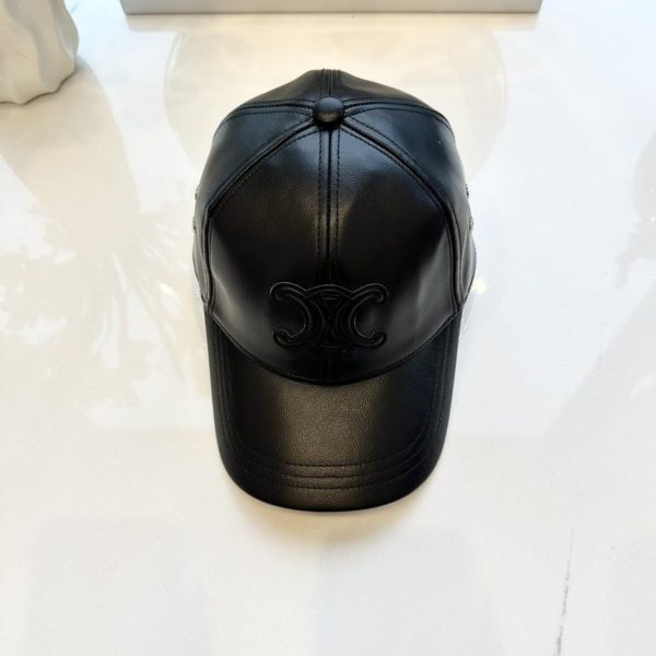 designer,replica,clothing,fake,1:1,lv,luxury,high quality CHANEL new autumn and winter leather baseball cap