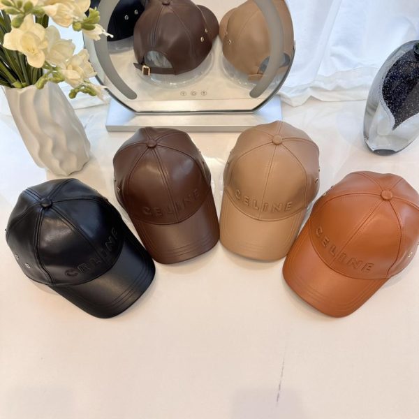designer,replica,clothing,fake,1:1,lv,luxury,high quality CHANEL new autumn and winter leather baseball cap