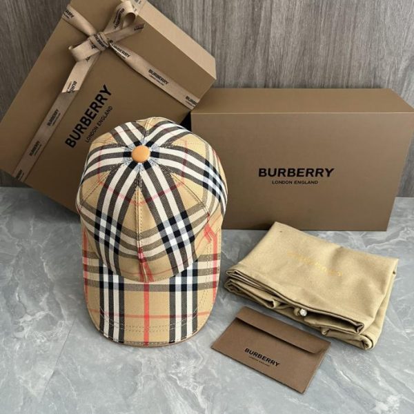 designer,replica,clothing,fake,1:1,lv,luxury,high quality Burberry classic plaid baseball cap