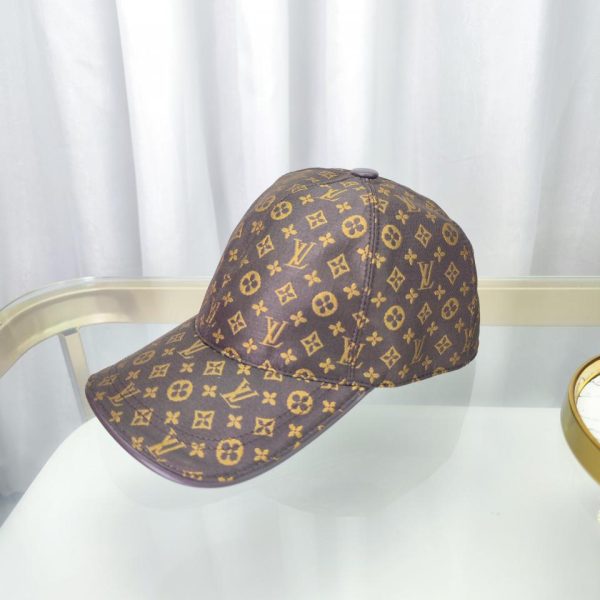 designer,replica,clothing,fake,1:1,lv,luxury,high quality Louis Vuitton floral baseball cap