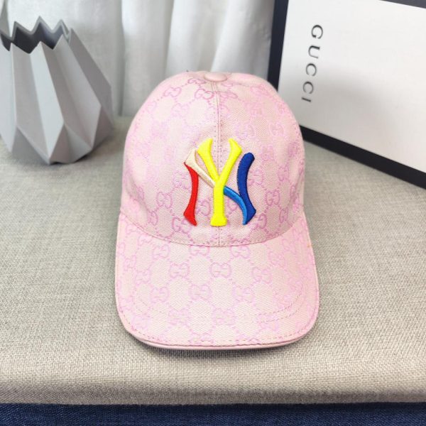 designer,replica,clothing,fake,1:1,lv,luxury,high quality GUCCI joint NY-floral baseball cap