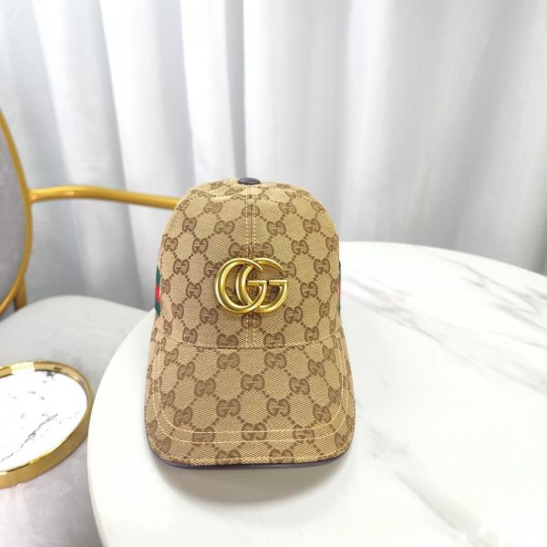 designer,replica,clothing,fake,1:1,lv,luxury,high quality GUCCI big hardware baseball cap