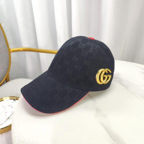 designer,replica,clothing,fake,1:1,lv,luxury,high quality GUCCI big hardware baseball cap