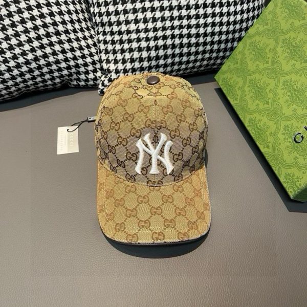 designer,replica,clothing,fake,1:1,lv,luxury,high quality Gucci&NY collaboration baseball cap
