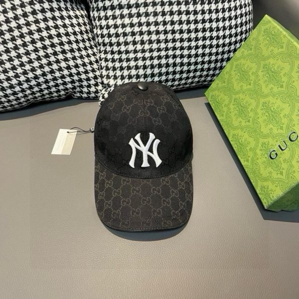 designer,replica,clothing,fake,1:1,lv,luxury,high quality Gucci&NY collaboration baseball cap