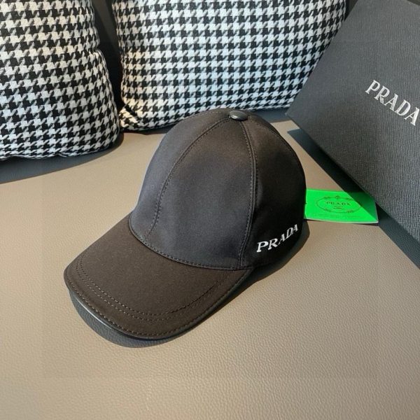 designer,replica,clothing,fake,1:1,lv,luxury,high quality Prada new baseball cap embroidered logo