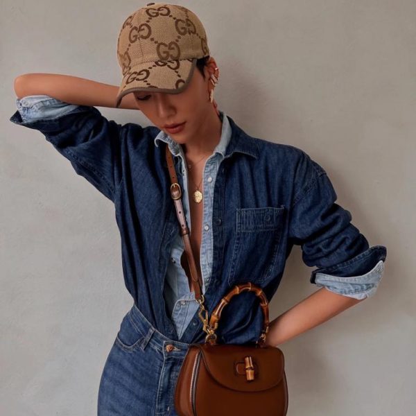 designer,replica,clothing,fake,1:1,lv,luxury,high quality Gucci classic presbyopic baseball cap for men and women