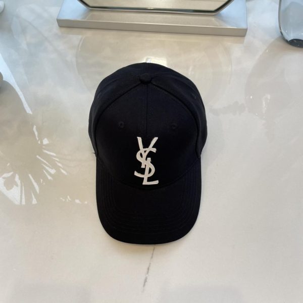designer,replica,clothing,fake,1:1,lv,luxury,high quality YSL new hard-top baseball cap pure cotton four-season baseball cap