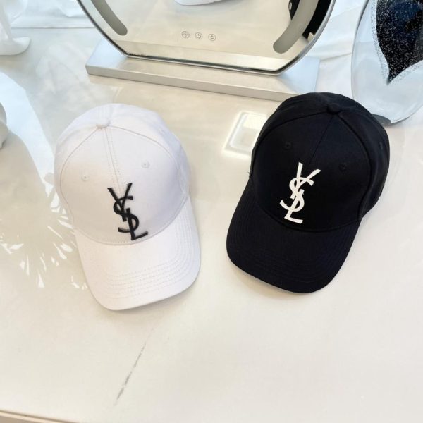 designer,replica,clothing,fake,1:1,lv,luxury,high quality YSL new hard-top baseball cap pure cotton four-season baseball cap