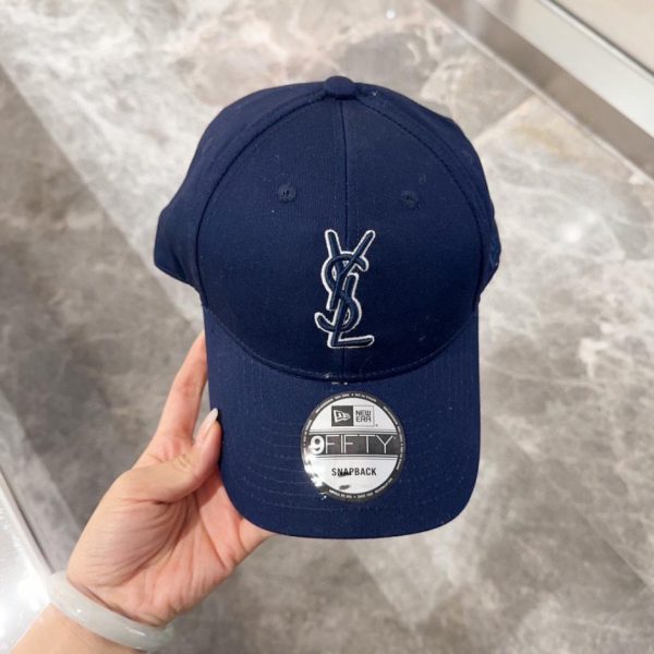designer,replica,clothing,fake,1:1,lv,luxury,high quality YSL letter embroidered baseball cap