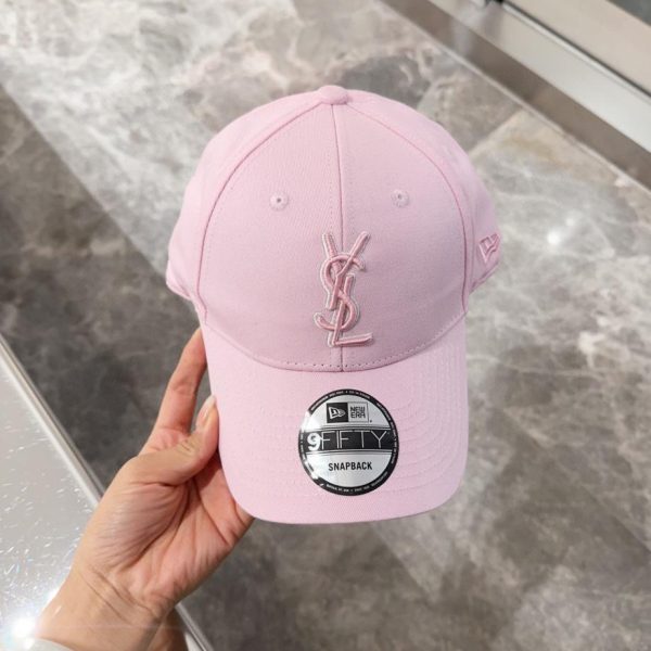 designer,replica,clothing,fake,1:1,lv,luxury,high quality YSL letter embroidered baseball cap