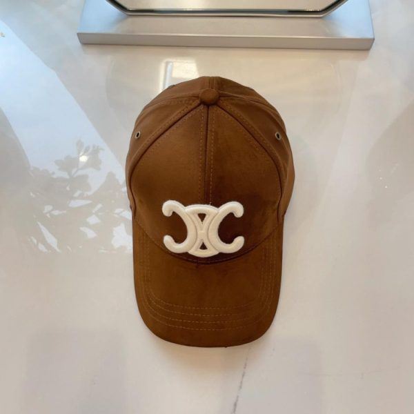 designer,replica,clothing,fake,1:1,lv,luxury,high quality Celine new suede autumn and winter baseball cap