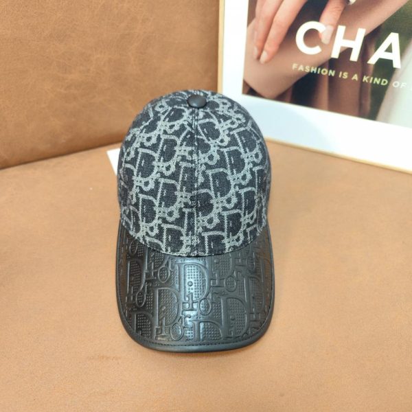 designer,replica,clothing,fake,1:1,lv,luxury,high quality Dior denim and leather 24S new baseball cap