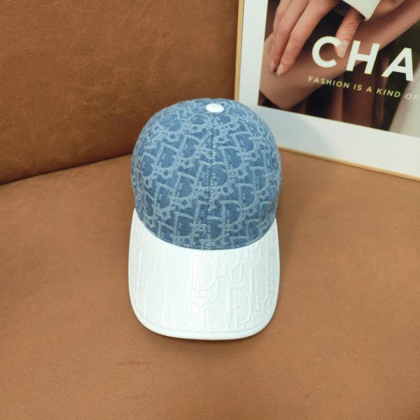 designer,replica,clothing,fake,1:1,lv,luxury,high quality Dior denim and leather 24S new baseball cap