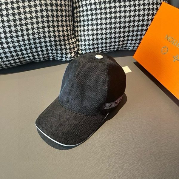 designer,replica,clothing,fake,1:1,lv,luxury,high quality Louis Vuitton new baseball cap fabric first layer cowhide