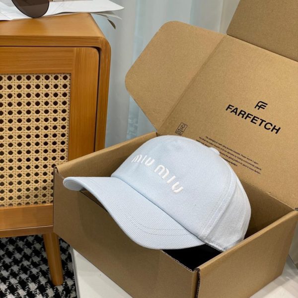 designer,replica,clothing,fake,1:1,lv,luxury,high quality MiuMiu canvas baseball cap