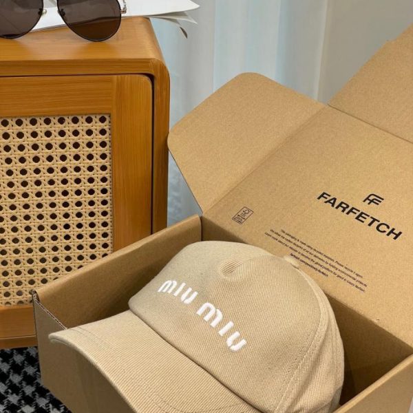 designer,replica,clothing,fake,1:1,lv,luxury,high quality MiuMiu canvas baseball cap