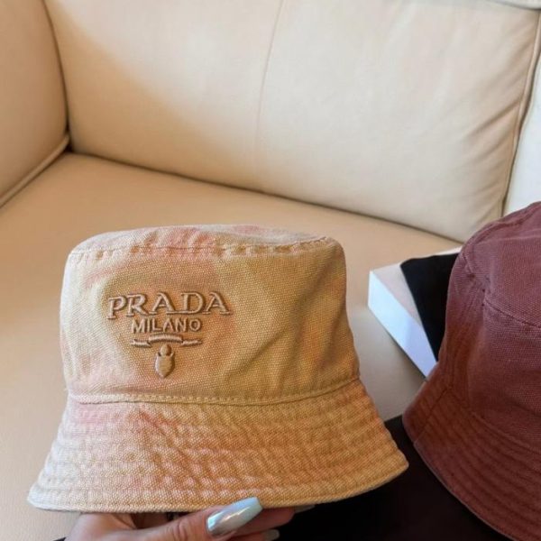 designer,replica,clothing,fake,1:1,lv,luxury,high quality Prada latest washed distressed fisherman baseball cap