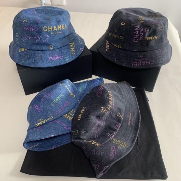 designer,replica,clothing,fake,1:1,lv,luxury,high quality Chanel graffiti denim baseball cap