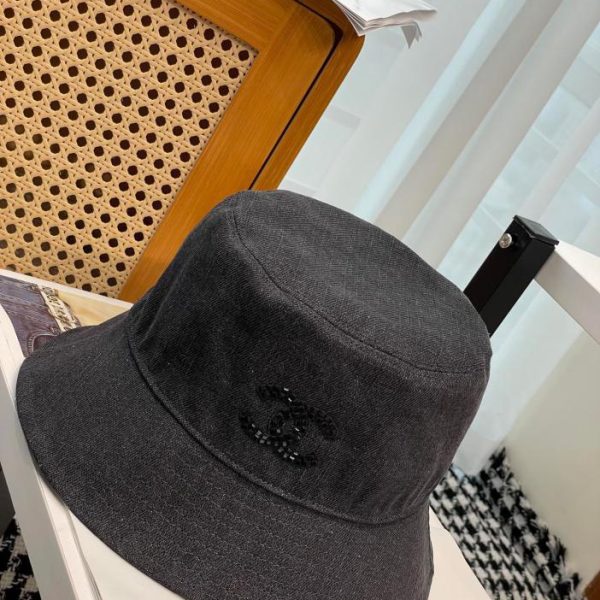 designer,replica,clothing,fake,1:1,lv,luxury,high quality Chanel bucket hat 24ss new style