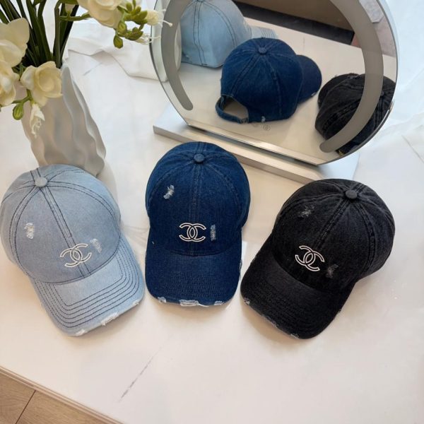 designer,replica,clothing,fake,1:1,lv,luxury,high quality Chanel new denim baseball cap