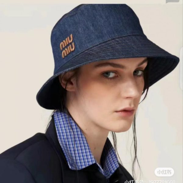 designer,replica,clothing,fake,1:1,lv,luxury,high quality MiuMiu Women’s Denim Baseball Cap