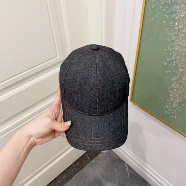 designer,replica,clothing,fake,1:1,lv,luxury,high quality MiuMiu Women’s Denim Baseball Cap