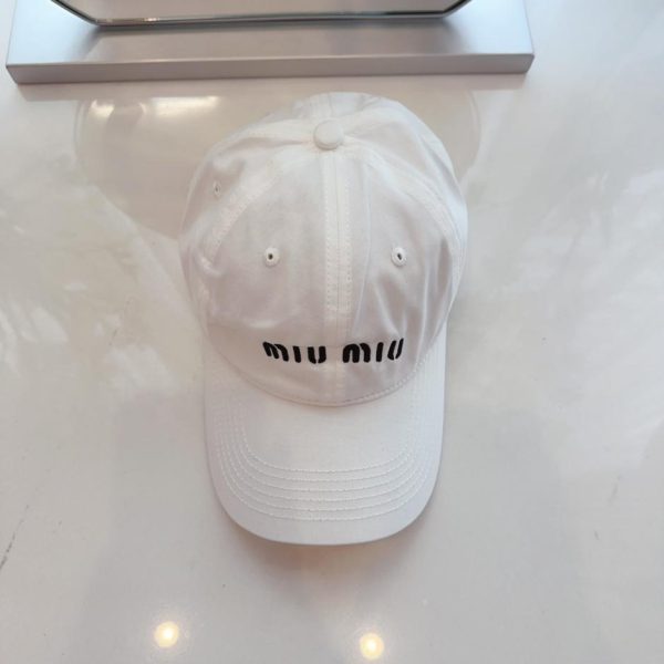 designer,replica,clothing,fake,1:1,lv,luxury,high quality MiuMiu new pure cotton embroidered baseball cap