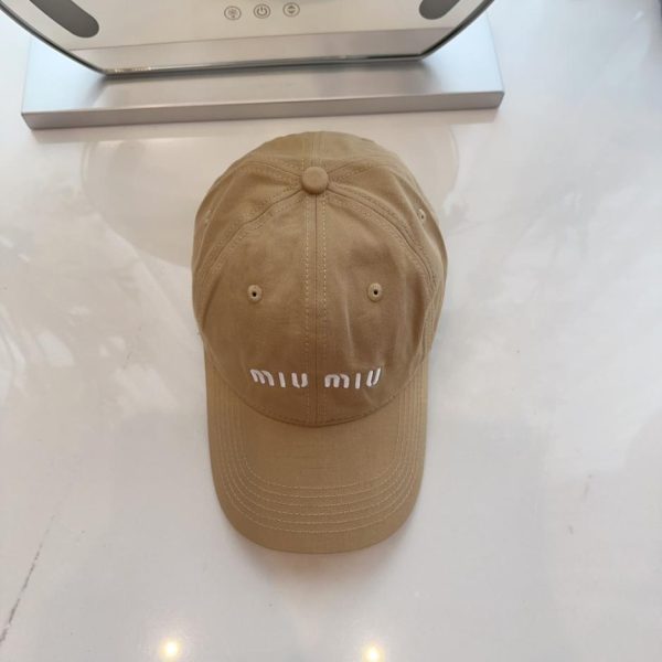 designer,replica,clothing,fake,1:1,lv,luxury,high quality MiuMiu new pure cotton embroidered baseball cap