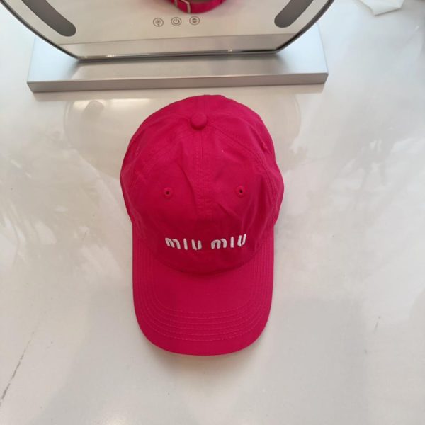 designer,replica,clothing,fake,1:1,lv,luxury,high quality MiuMiu new pure cotton embroidered baseball cap
