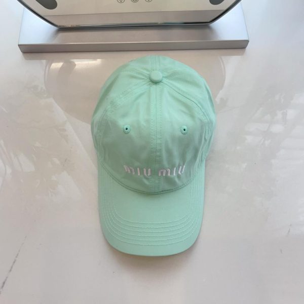 designer,replica,clothing,fake,1:1,lv,luxury,high quality MiuMiu new pure cotton embroidered baseball cap