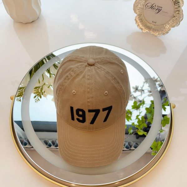 designer,replica,clothing,fake,1:1,lv,luxury,high quality Essentials Frontline Trend 1977 Number Baseball Cap